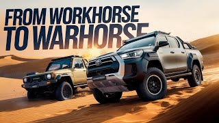 Toyota Hilux Transformed into a Combat-Ready Military Vehicle!