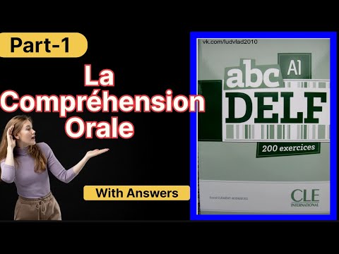 ABC  DELF A1 |  La compréhension orale Niveau delf A1  [Part-1]