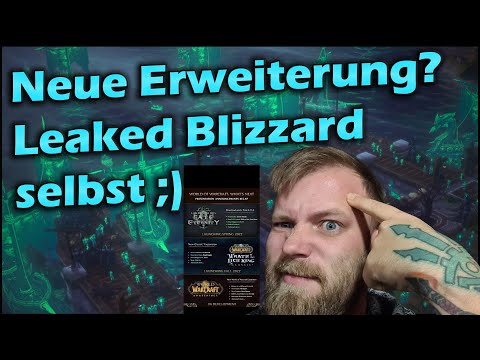 Leak für nächste World of Warcraft Erweiterung | Leaked Blizzard selbst? |  Shadowlands Patch 9.2