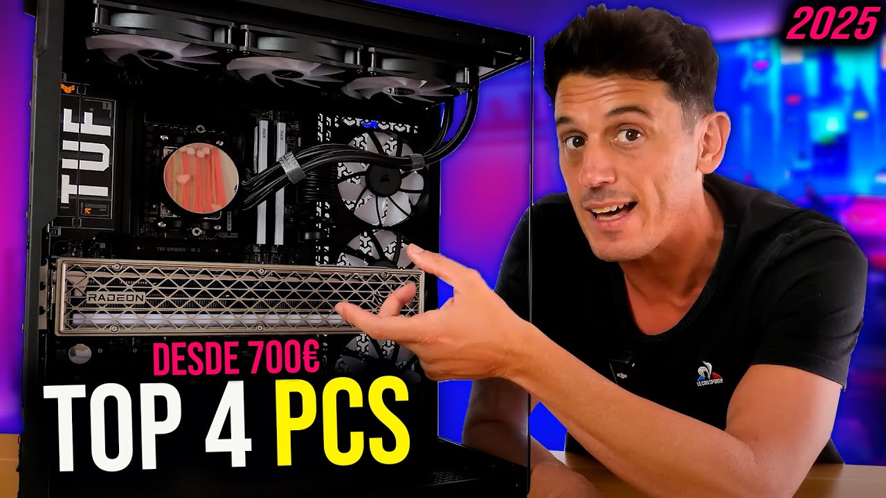 MEJORES PC GAMING Calidad-Precio 2025 (de BARATO a TOP 🔥) | Ryzen + RX 9070 XT / 9060 XT