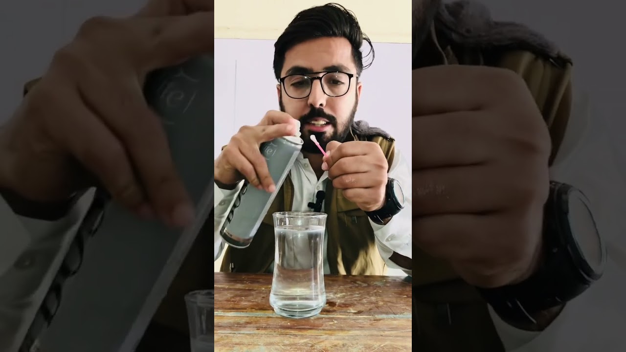 Solubility of gases | #physics #scienceactivity #youtubeshorts #viralshorts