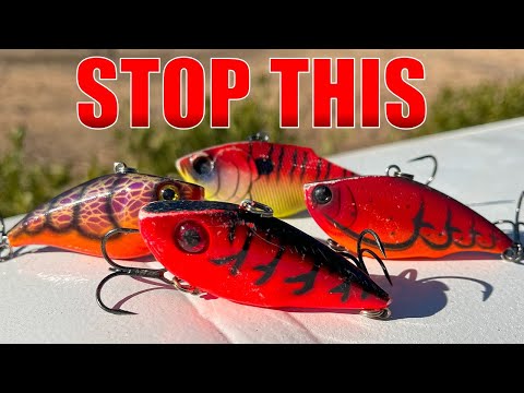 Why New Bass Fisherman Fail To Catch Bass On A Lipless Crankbait In The Winter