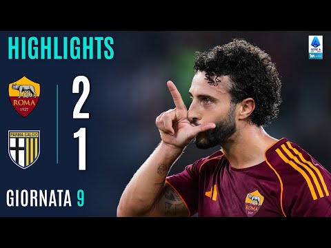 Video highlights della Roma vs Parma (2 a 1) - Giornata 9 - Fantacalcio e fantamedie