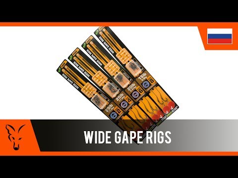 Поводок в сборе FOX Wide Gape Ready Rig Weedy Green (25.00 lb, № 2) №1