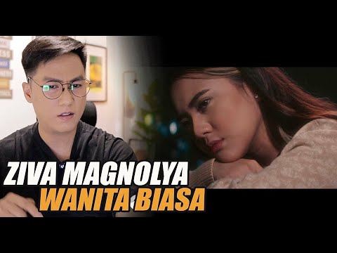Ziva Magnolya - Wanita Biasa (Official Music Video) | SINGER REACTION