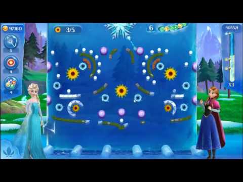 Frozen Free Fall: Icy Shot Level 191 - NO BOOSTERS ☃☃☃