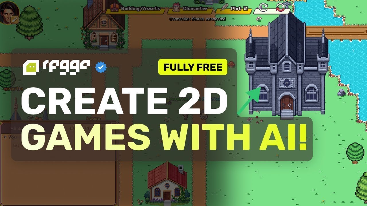 RPGGO 2D Game Generator: This FULLY FREE AI Game Generation PLATFORM is INSANE!