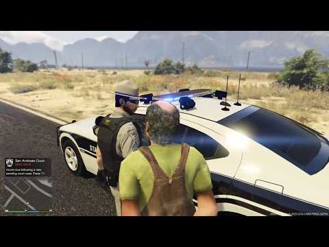 GTA V - LSPDFR MOD - NC Highway Patrol Ep: 1