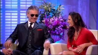 Alan Titchmarsh Interviews Andrea Bocelli and his wife &amp; manager Veronica Berti - 25th Jan 2013