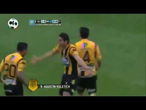 Gol Agustín Vuletich - Olimpo 1 Vs Belgrano 0 - Primera División 2014