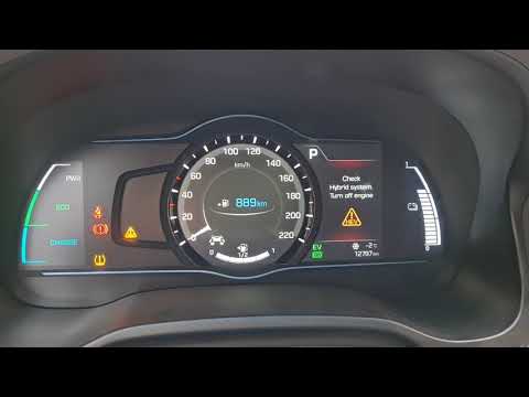 Hyundai Ioniq HEV - Check Hybrid System Error