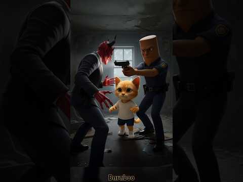 Mèo con truy tìm tên bắt cóc #shorts #cat