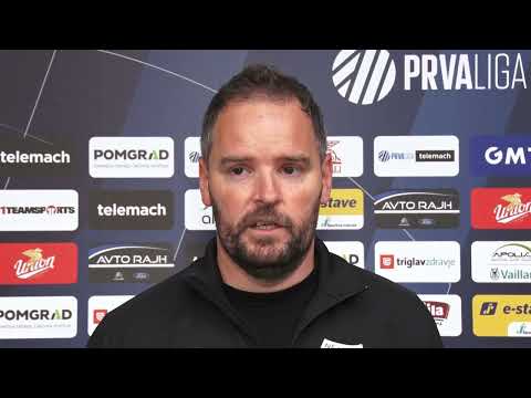 Damir Čontala in Amar Beganović po zmagi nad Domžalami