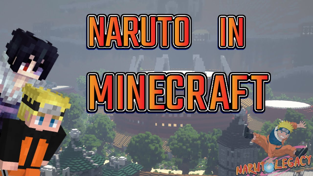 Naruto ShinobiCraft Mod (1.12.2) - Greatest Naruto Mod Ever