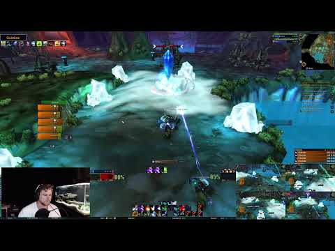 Multiboxing 5x Druid Nazjatar world quest gold making rep grinding