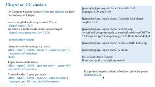 Introduction to HPC Programming Language Chapel: Parallel Approaches