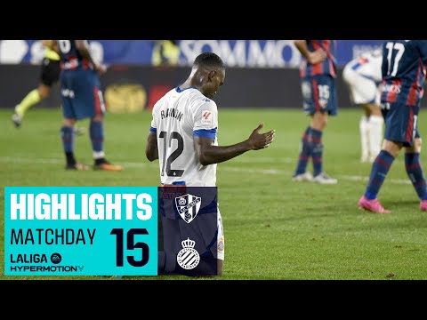 Highlights SD Huesca vs RCD Espanyol (1-1)