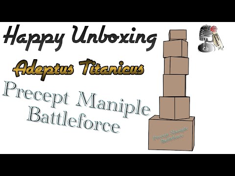 Unboxing Manipel Box ADEPTUS TITANICUS | deutsch / german Tabletop