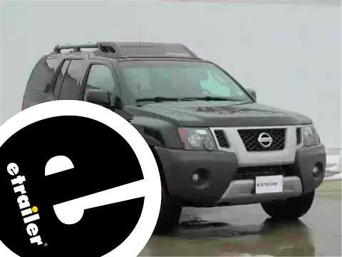 Mount: Derale Series 8000 Plate-Fin Transmission Cooler Kit w/Barb Inlets on a 2009 Nissan Xterra
