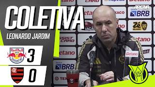 COLETIVA LEONARDO JARDIM | AO VIVO | Bragantino x Flamengo - Brasileirão 2026