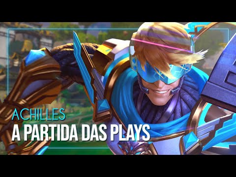 A PARTIDA DAS PLAYS | ACHILLES (Juxta X3 Smite Brasil) ft. Gabi e zCyan