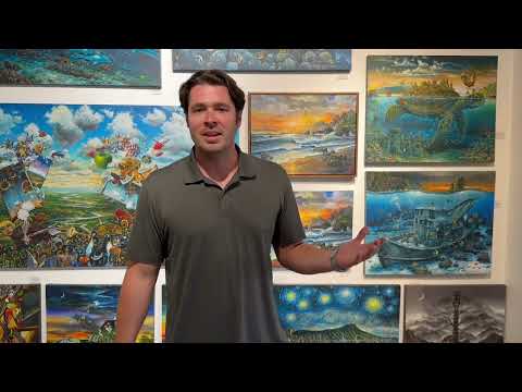 Robert Lyn Nelson Art at Aesthetic Hawaii Gallery