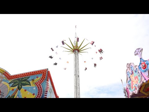 First day of the spring fair in Den Helder