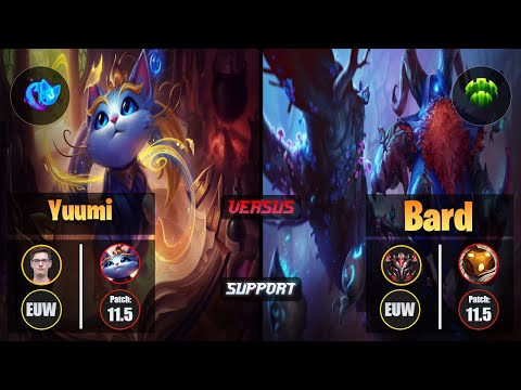 Mikyx YUUMI (Support) [Summon Aery] VS BARD - Grandmaster EUW Patch 11.5