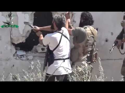 عملية تسلل عناصر ألوية فجر الحرية على حاجز مورك في ريف حماة