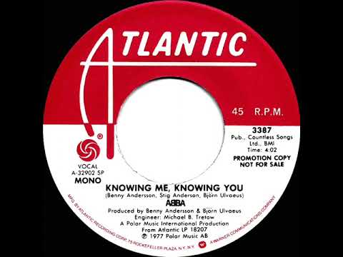 1977 ABBA - Knowing Me, Knowing You (mono radio promo 45)