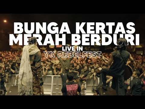 Romi Jahat - bunga kertas merah berduri live YK REBELFEST