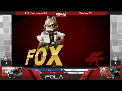 CFL Smackdown 164 WiiU - Thexan (Fox) vs Seabass (Corrin) - Winners R3