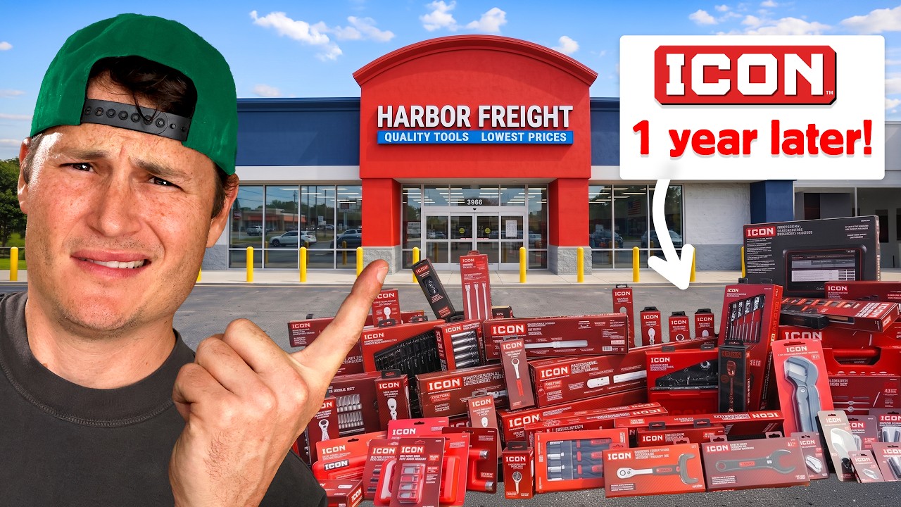 We Bought Every Icon Tool at Harbor Freight (1 year later)