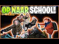 iN HET DONKER MET DE FiETS NAAR SCHOOL | Bellinga Vlog #2705