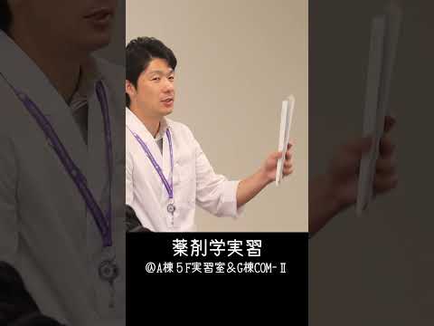 薬剤学実習の様子