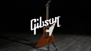 Video thumbnail for Gibson Explorer 2018, Antique Natural | Gear4music demo by Gear4music Guitars