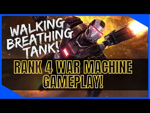 Absolute Tank Of A Man! Rank 4 War Machine Gameplay Showcase! Courtesy To Sayan!