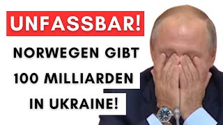 Norwegen opfert Staats-Fond der eigenen Bürger für Selensky. Wahnsinn!
