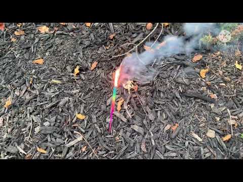 Morning Glory sparklers by Phantom Fireworks demo (better than normal sparklers)