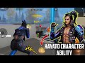 Hayato Character Ability | Hayato Character Ability Test | Hayato Character in free fire