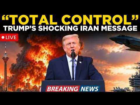 Trump LIVE: “Total Control” — Massive New Iran Decision | Trump Iran News | US News LIVE