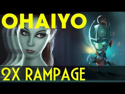 Ohaiyo Phantom Assassin - 2 Rampage in a Game - EZ Crit EZ Kill - Dota 2 Highlights