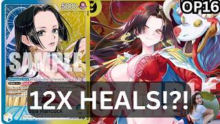 12 HEALS A GAME?! OP16 Boa Hancock Deck Profile is Insane!