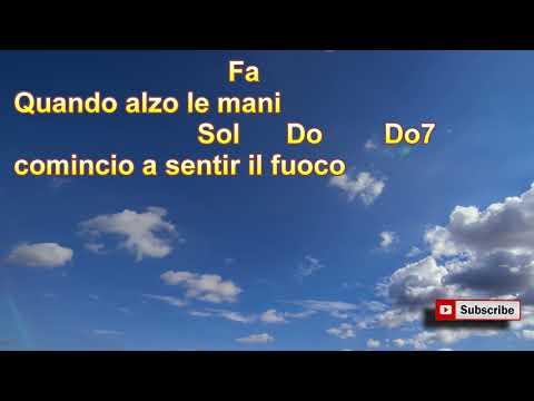 Alzo le mani (Accordi e testo) - Marcelo Rodriguez
