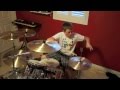 COMBICHRIST - Scarred (drum cover) by 15 y/o ...