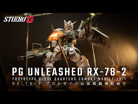 CUSTOM BUILD GUNPLA | PG UNLEASHED RX-78-2 + MILITARY DIORAMA