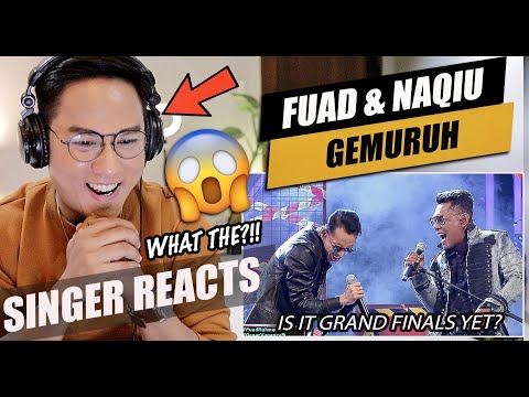 Gegar Vaganza 9 | Fuad Rahman ft Naqiu | Gemuruh - Minggu 5 | SINGER REACTION