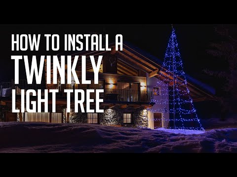 How to Install Your Twinkly Light Tree