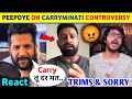 Peepoye React On Carryminati SORRY! 😱| Carryminati Vs Rajat Dalal Controversy 🤯| Rajat Dalal Vlogs
