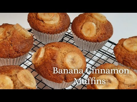 How To Make Banana Cinnamon Muffins | Perfect For Kids Lunch Box